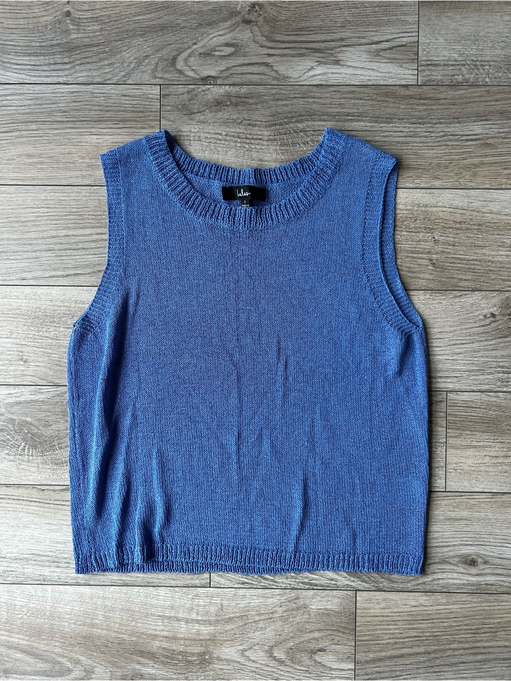 Lulu's Knit Crewneck Sweater - Periwinkle Blue